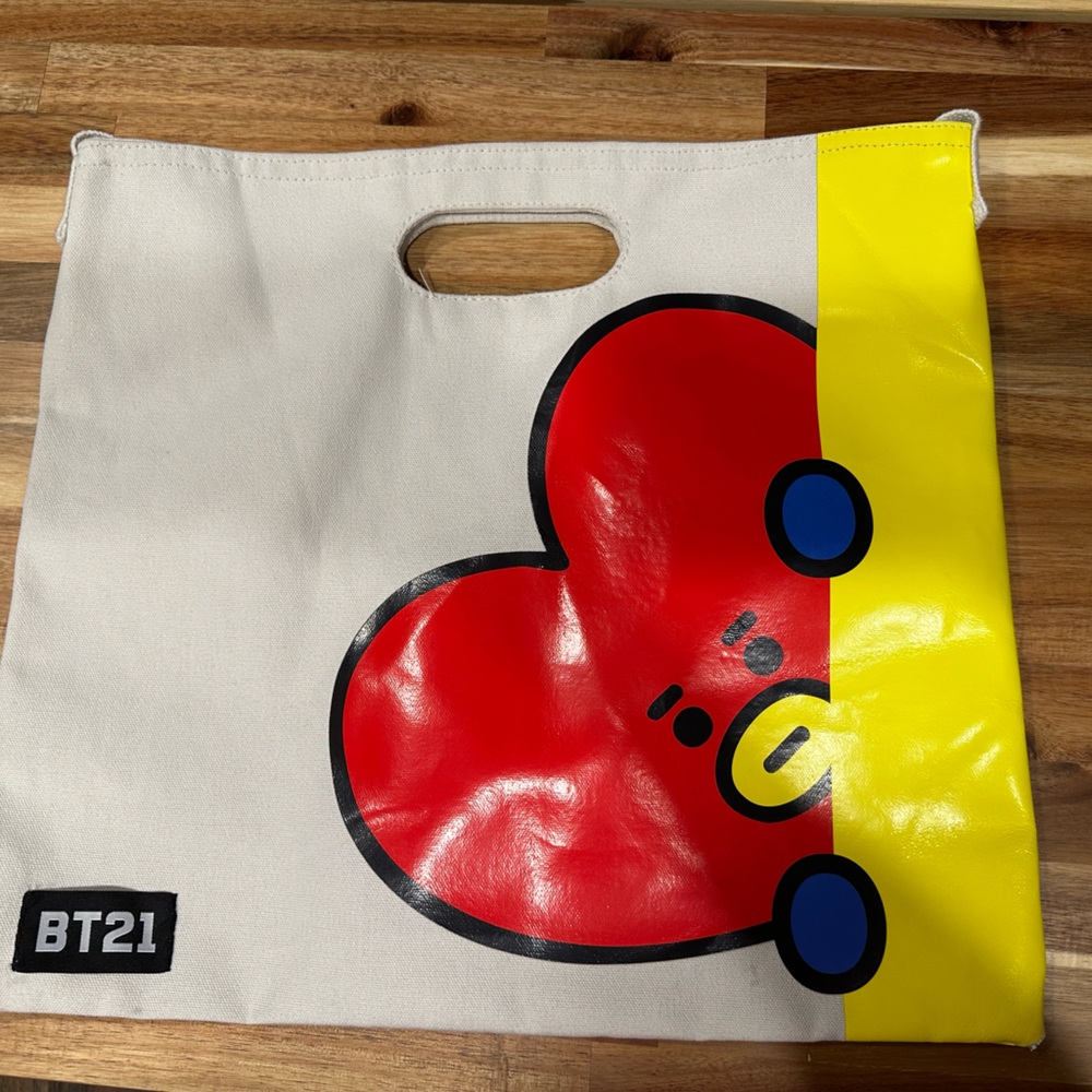 TATA Character Kids Tote Bag - Red and Yellow